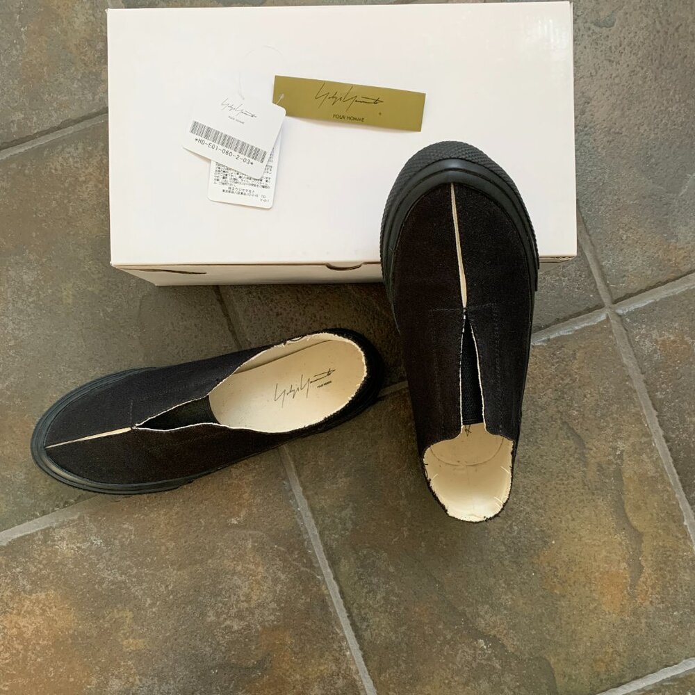YOHJI YAMAMOTO pour homme slip ons - Picture 7 of 13